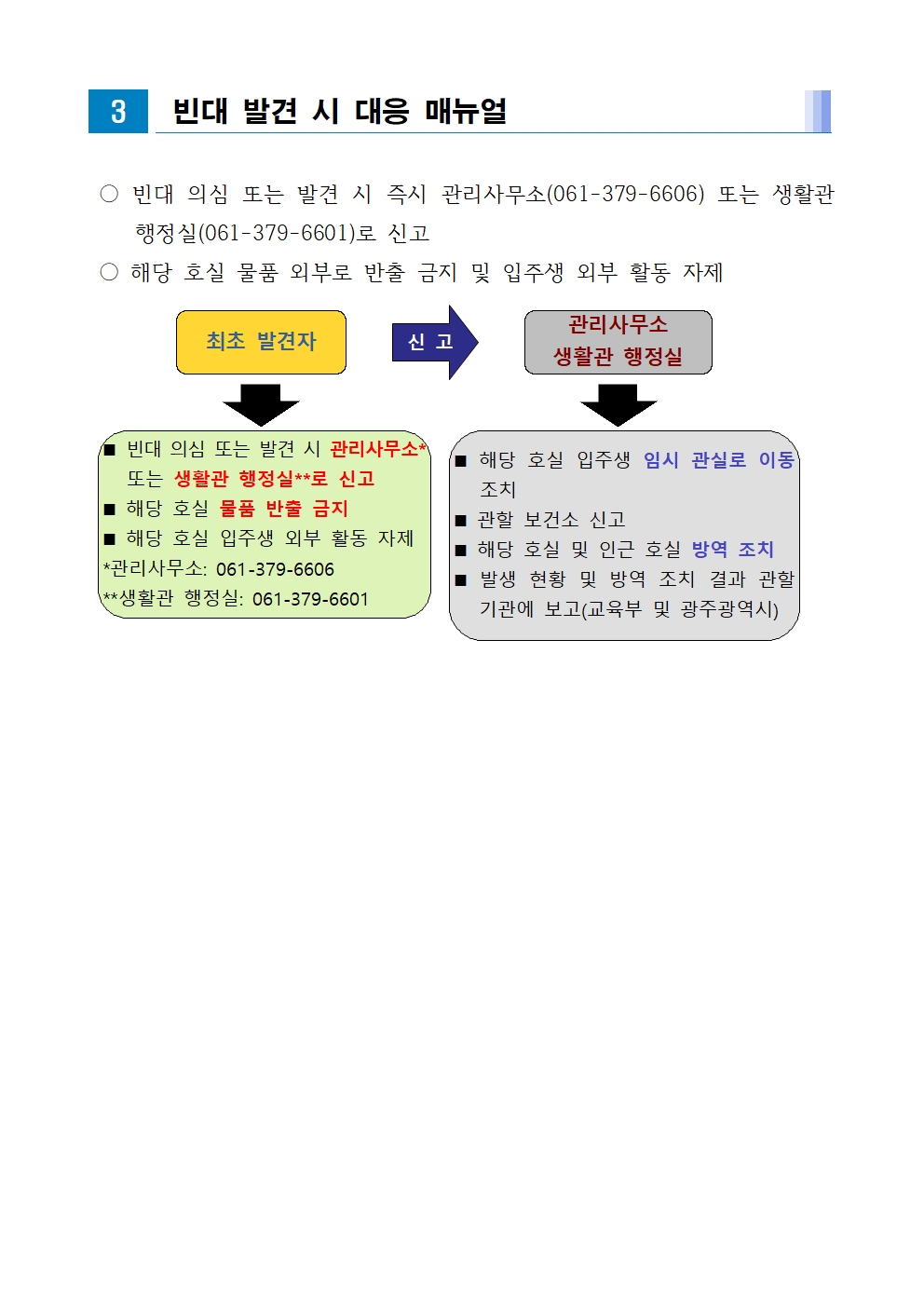 빈대 예방 및 발생 시 신고 안내 첨부이미지